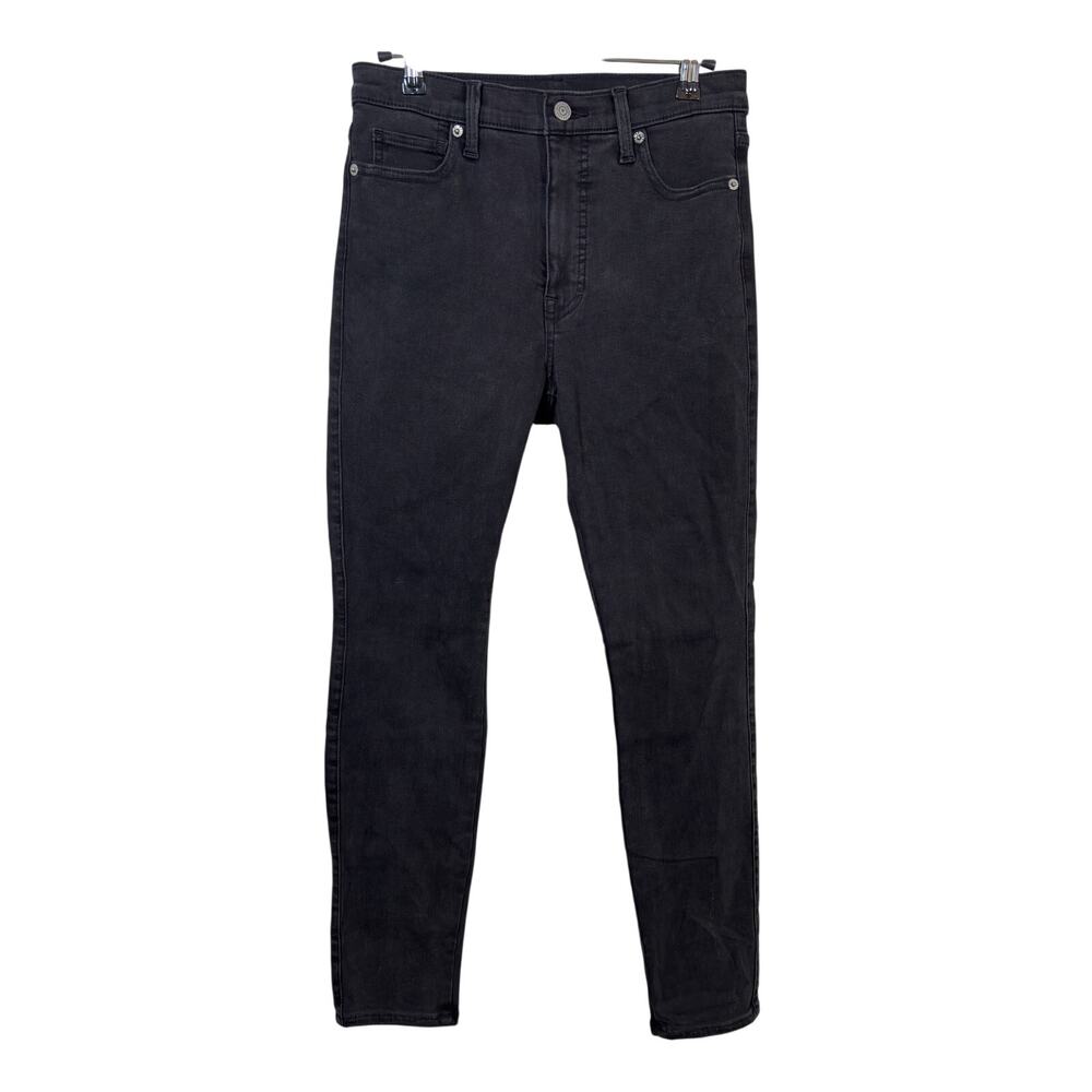 Lucky Brand Skinny Ankle Jeans Womens Uni Fit Size 3 (27-29) Black High Rise